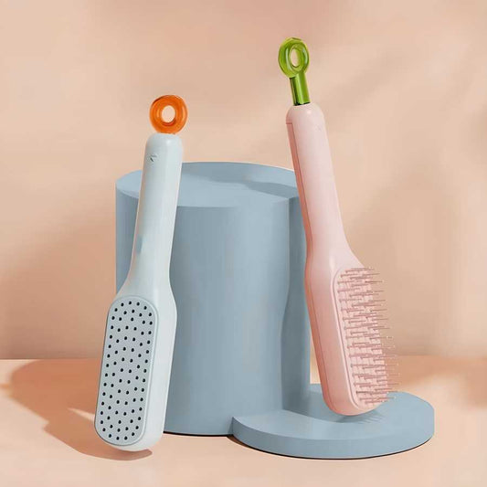 CleanTress Comb: Self-Cleaning Anti-Static Massage Comb