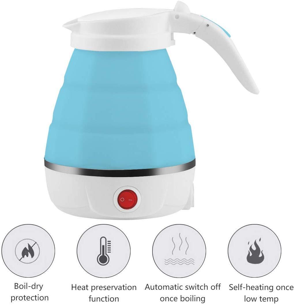 FoldiBoil Kettle: Silicone Foldable Electric Water Kettle