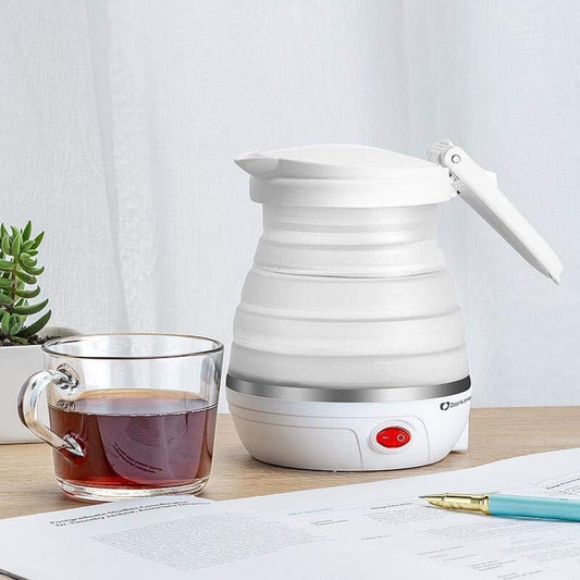 FoldiBoil Kettle: Silicone Foldable Electric Water Kettle